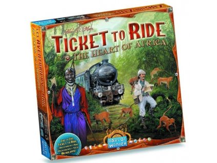 Ticket to Ride - Map Collection - Srdce Afriky