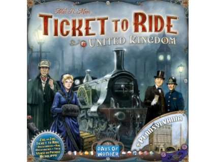 Ticket to Ride - Map Collection 5: United Kingdom & Pennsylvania