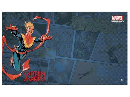 Marvel Champions: Captain Marvel herní podložka