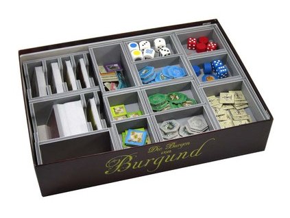 Insert na herní komponenty — Castles of Burgundy