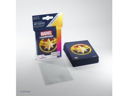 Marvel Champions obaly — Captain Marvel (50+1 obalů)