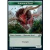 Dinosaur Beast Token - EXTRA (Foil NE, Stav Near Mint)