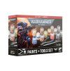 52170199002 ENGSPAPORTLATVROMWarhammer40KPaintsToolsSet4