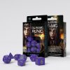 sada kostek classic runic dice set fialova zelena 7 kostek original