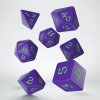 sada kostek classic runic dice set fialova zelena 7 kostek default