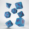 sada kostek classic runic dice set modra cervena 7 kostek original