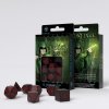 nabor kubikov elvish black red dice set 7 17586756468019