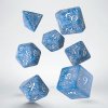 elvish glacier white dice set 7