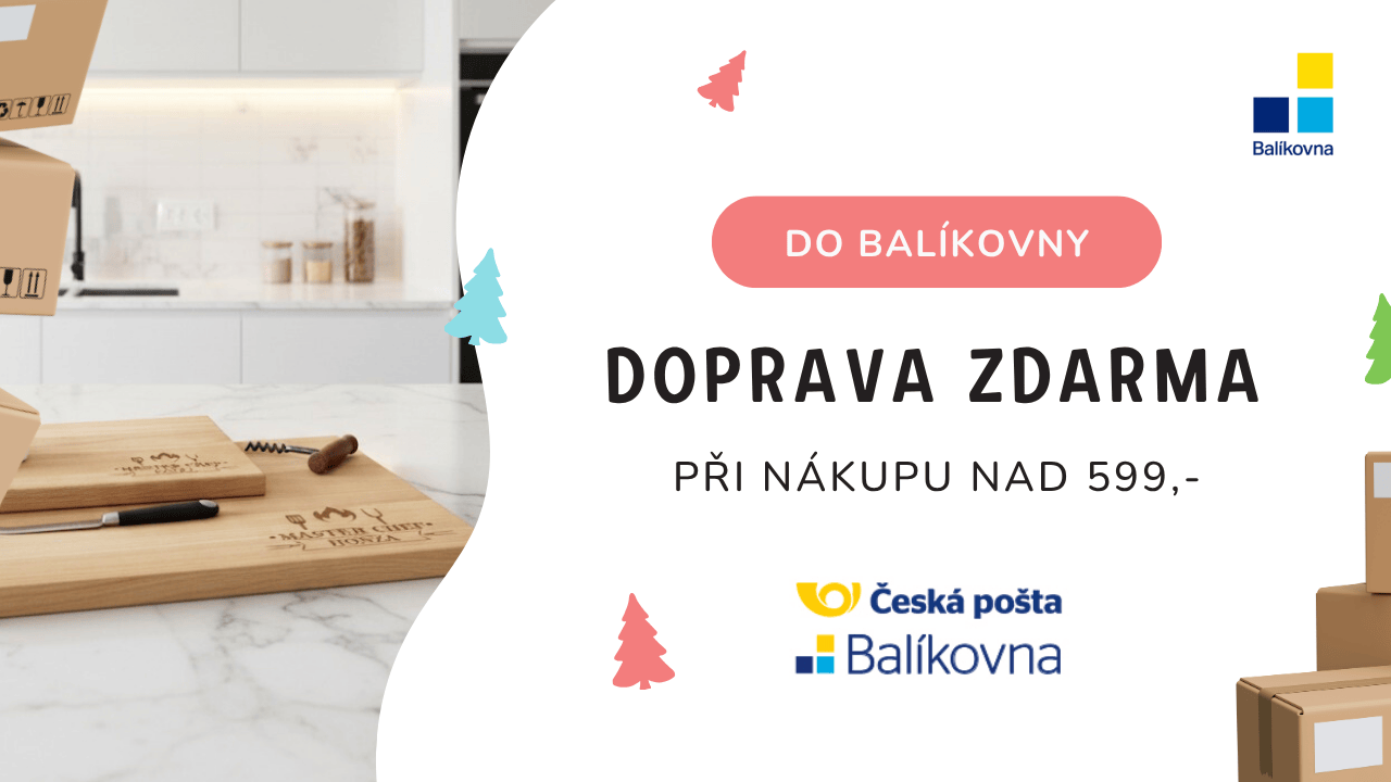 Doprava zdarma při nákupu nad 599 kč