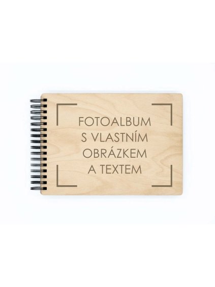 Dřevěné fotoalbum VZOR NA MÍRU