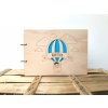 Dřevěné fotoalbum - Balón