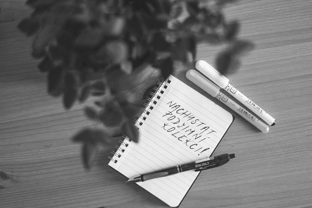 Ahoj podzime (zápisky z dílny)