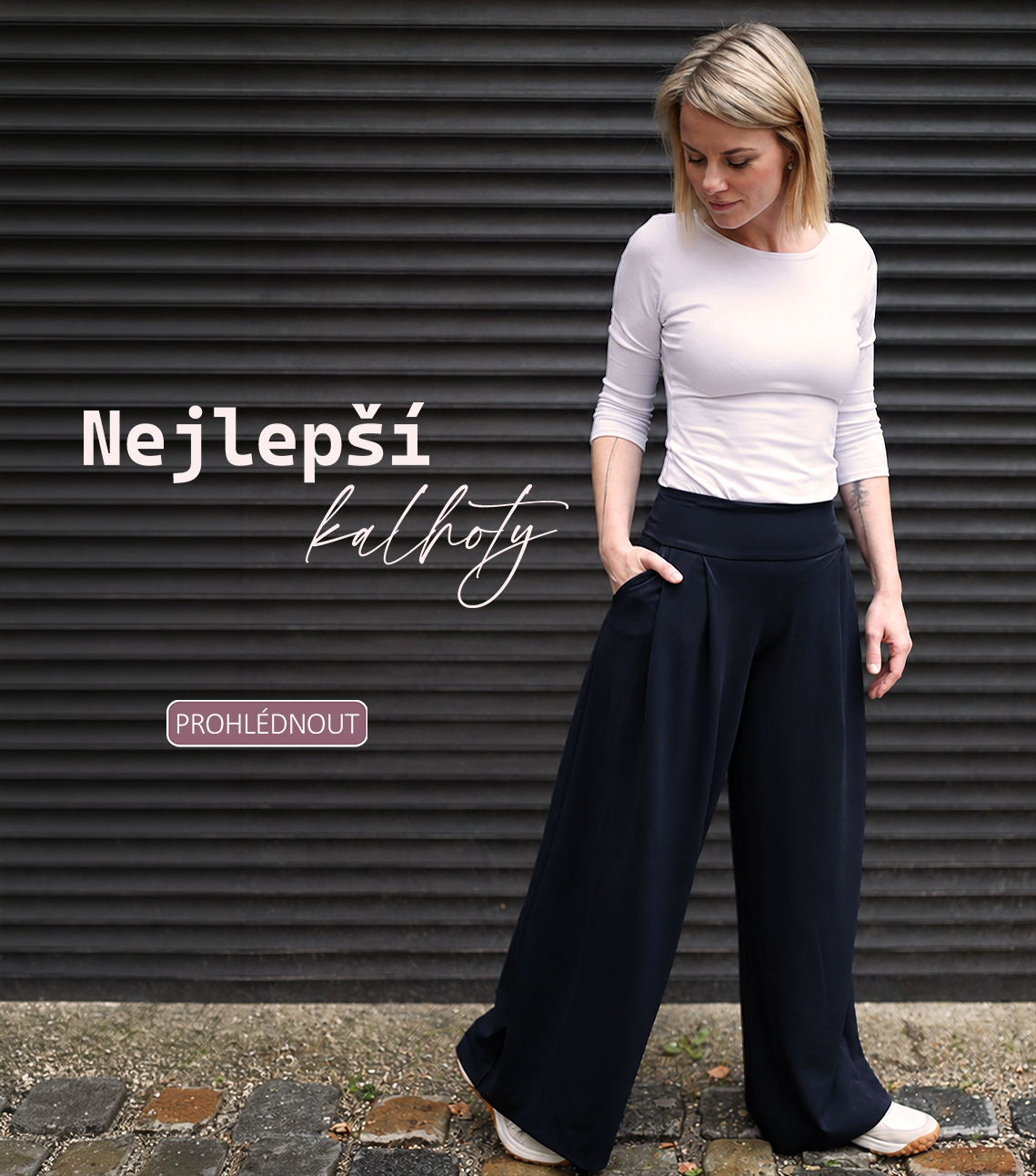 Kalhoty ISTANBUL - kousek z kolekce Black M - volné, široké, pohodlné. Prostě nejlepší!