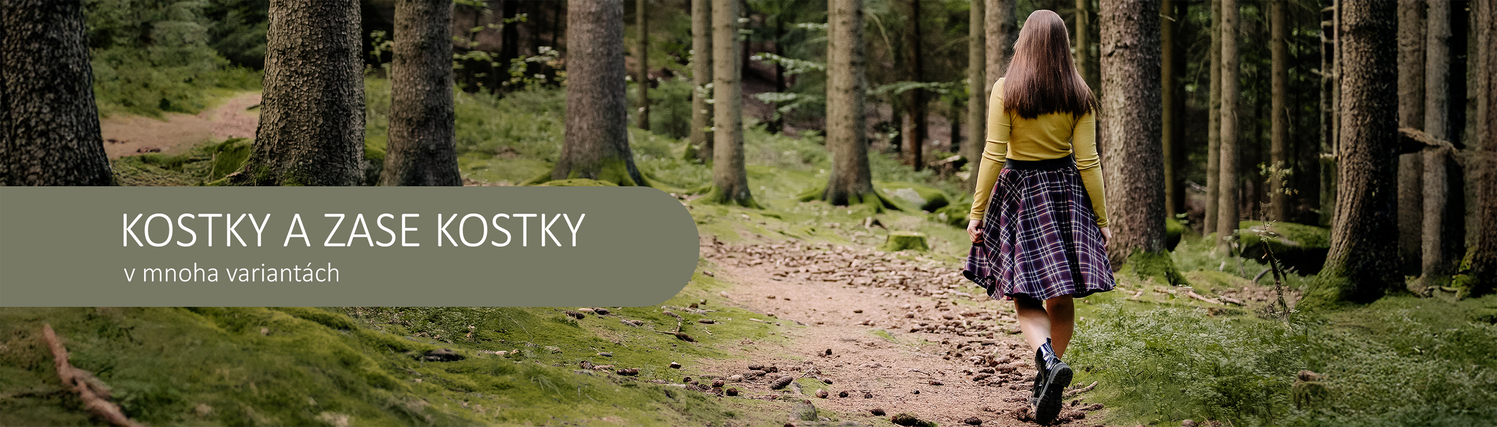 Kostky - nadčasové, univerzální kousky s motivy kostek. Ušito v České republice.