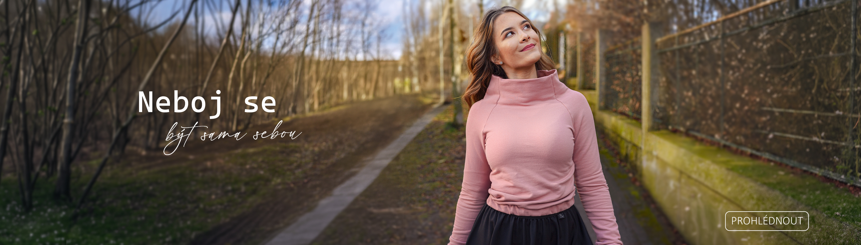 Mikina DETROIT - nebojte se být svá. Kouzlo mikin šitých v Čechách.