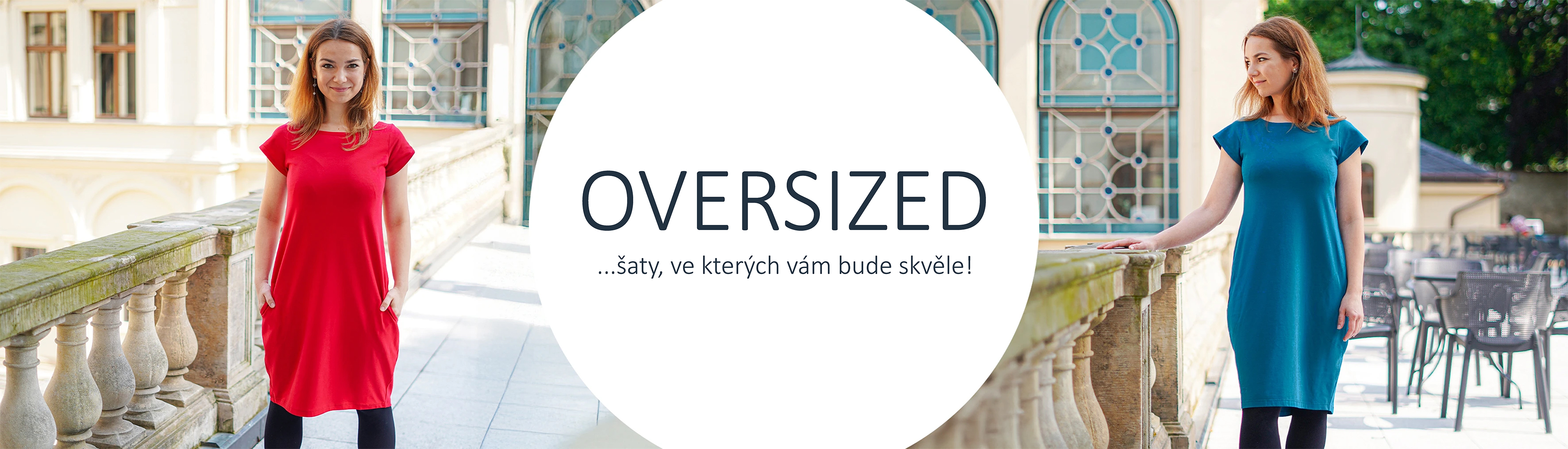 Oversized šaty - letní must have