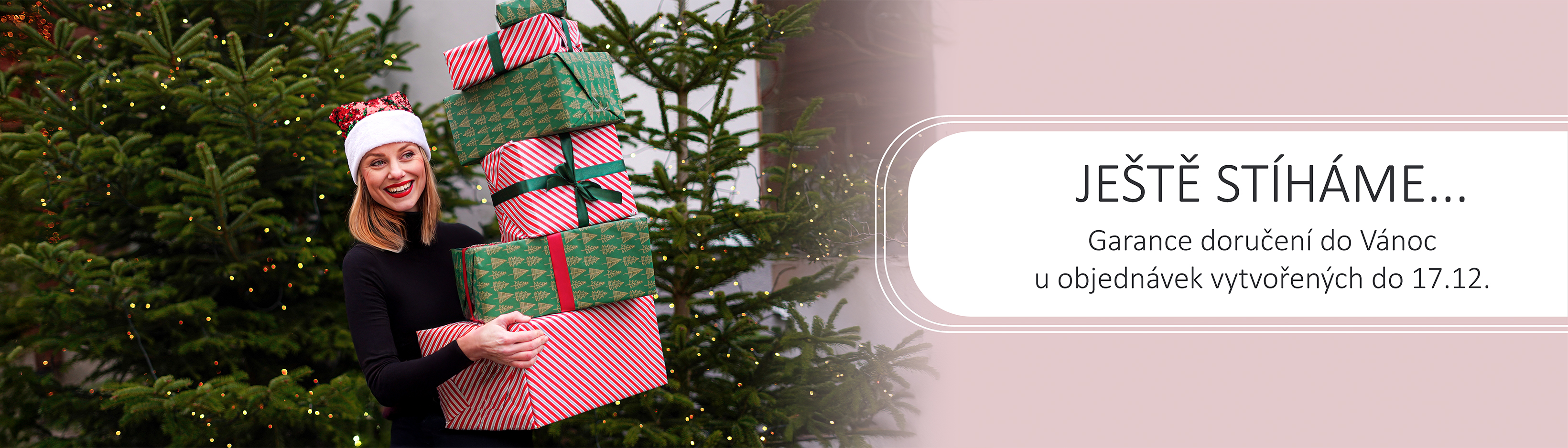 Ještě stíháme! Garance doručení objednávek vytvořených do 17.12.
