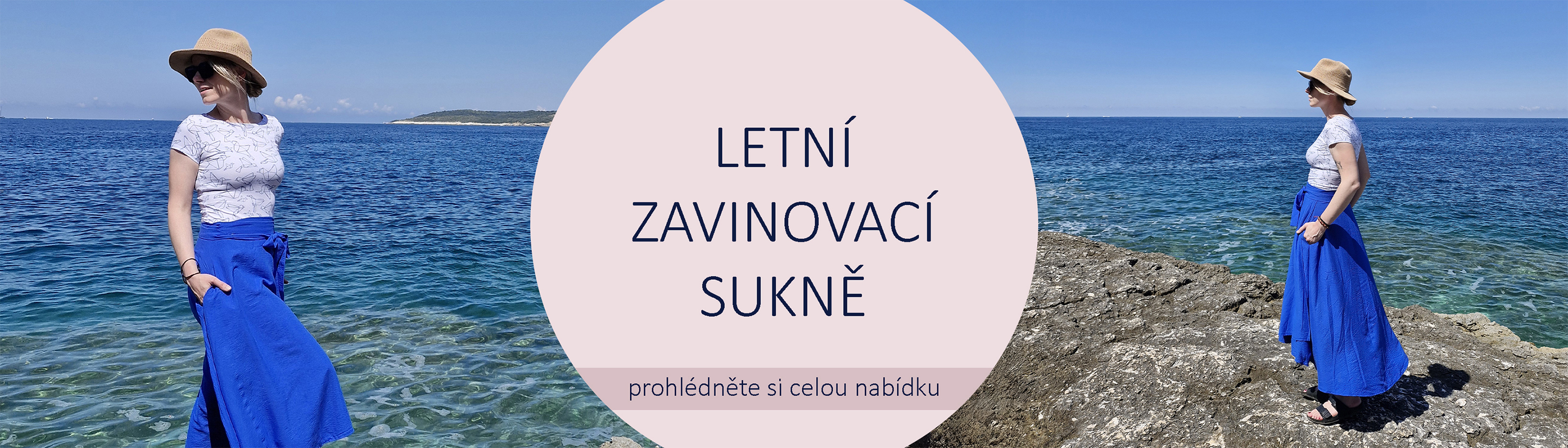 Zavinovací sukně - must have pro letní dny