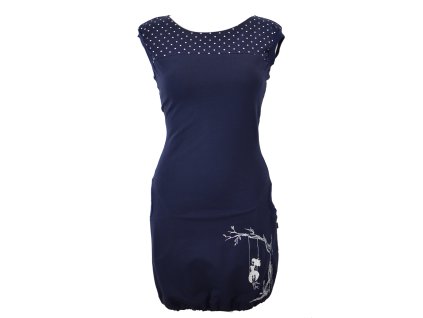 Šatovka - modrá houpačková