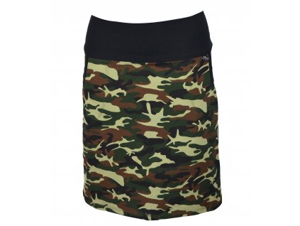 Pouzdrové sukně - army