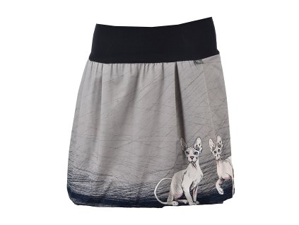 Balónová sukně - kočky Sphynx