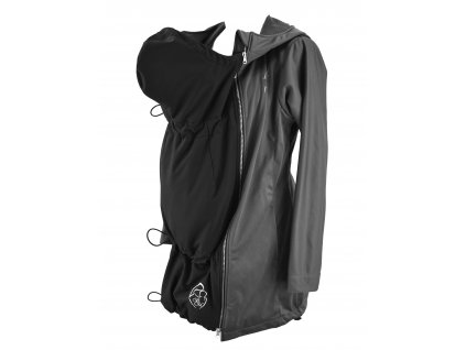 Nosící vsadka do kabátu - černá - kratší