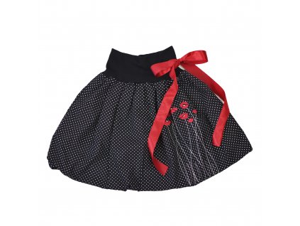 Dětská sukně - maková louka