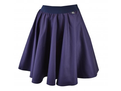 Kolová sukně - fialová