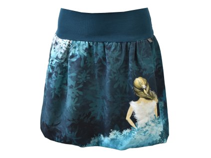 Balónová sukně - polyester - slečna blondýnka