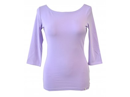 Tričko 3/4 rukáv - violet