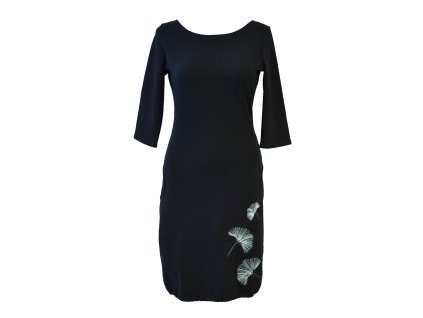 Šaty 3/4 rukáv - ginko