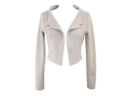 Krátké sáčko - copánky - béžové