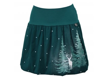 Balónová sukně - jelen v lese