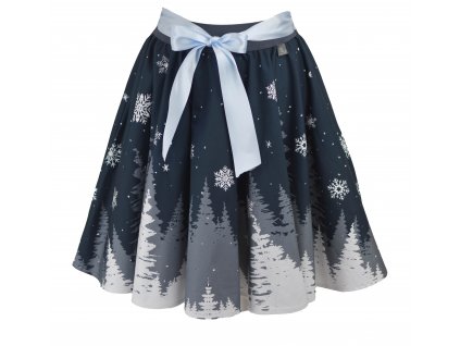 Kolová sukně - do gumy - zimní horolesy