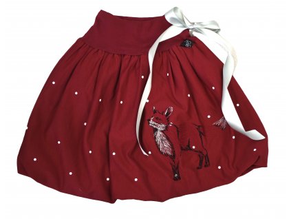 Dětská sukně - liška