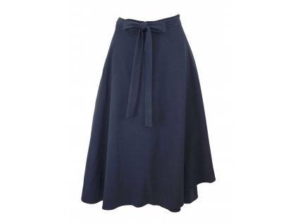 Zavinovací sukně - modrá