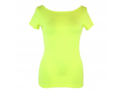 Tričko - neonově žluté
