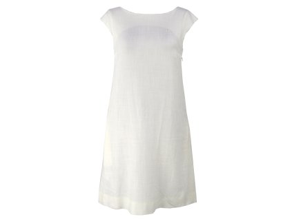 Áčkové šaty - smetanové II.JAKOST