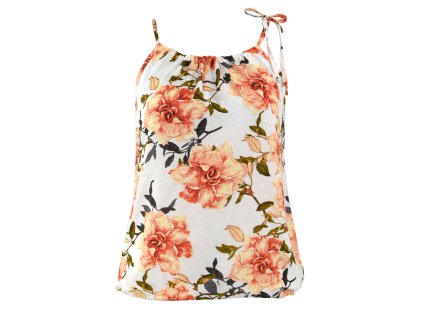 Letní tílko - čajové růže