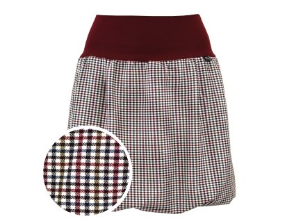 Balonová sukně - mini kostička