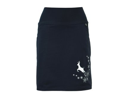 Pouzdrová sukně - tmavě modrá - jelínek