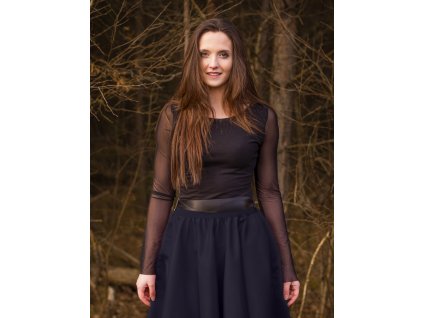 Tricko s tylovým rukáve,