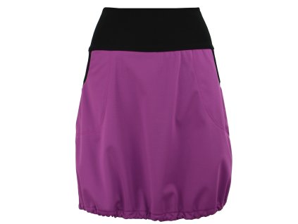 Softshellová áčková sukně - fialová