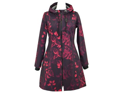 Softshellový kabát - kapsy na zip - ostružiny II.JAKOST