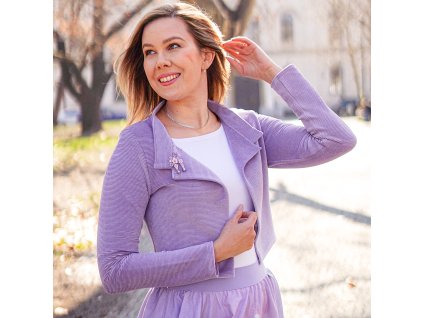 Krátké sáčko - lila