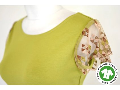 58620 1 tricko s krajkovymi rukavky limetkove a trojuhelnicky 2 kopie