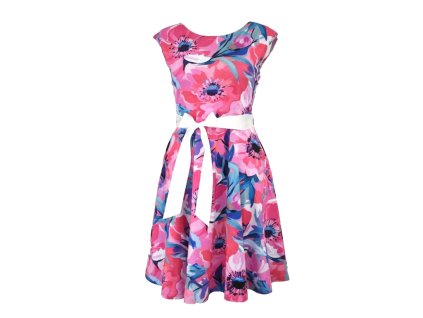 58893 pulkolove saty ruzove
