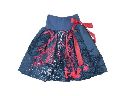 Dětská sukně - tajemné bodláčí