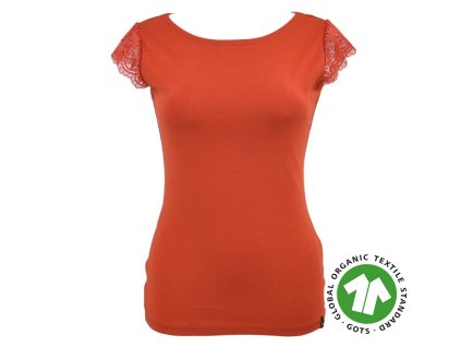 59448 tricko s krajkovymi rukavky cihlove gots 2 (1) kopie