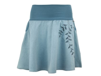 Půlkolová sukně - náplet - větvička II.JAKOST